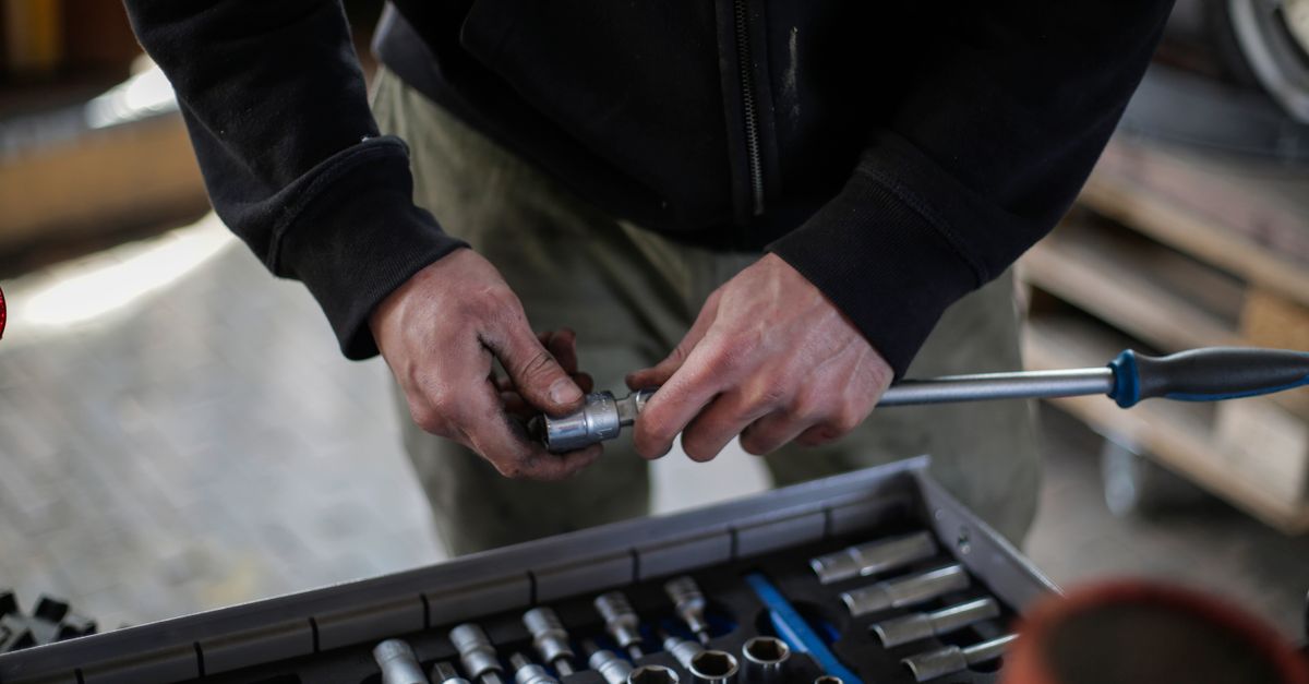 technician toolbox house entrance — Canarsie Locksmith